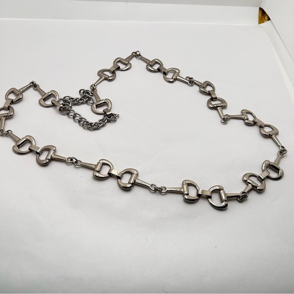 Horse Bit Design Chain Link Belt 32”-36” - Picture 1 of 4